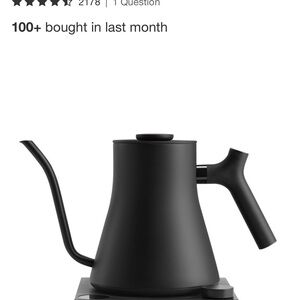 Electric Gooseneck Kettle - Black